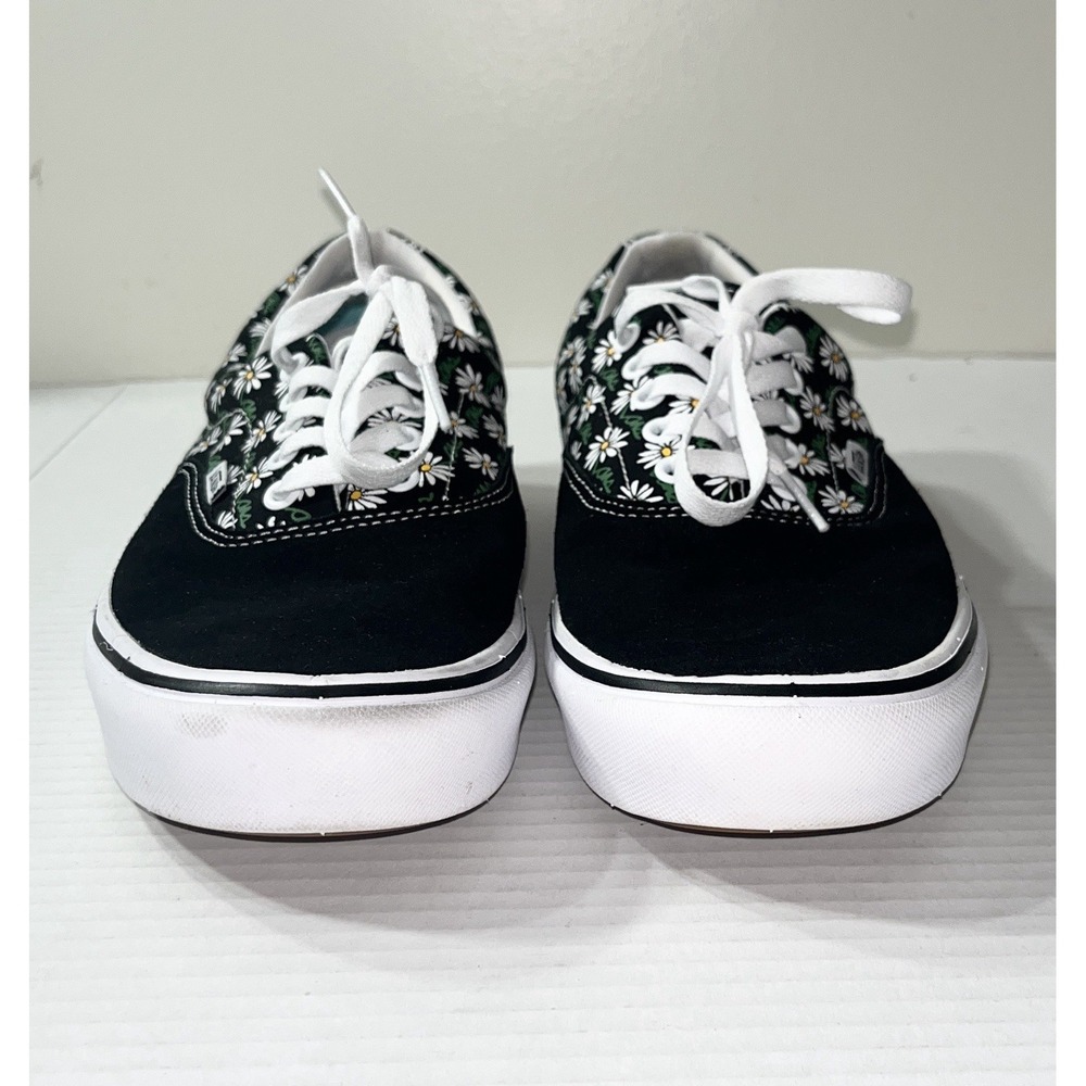 Vans Era Scribble Flower Sneakers Men's 10 Daisy Black 500383 Skater Floral - Picture 3 of 11